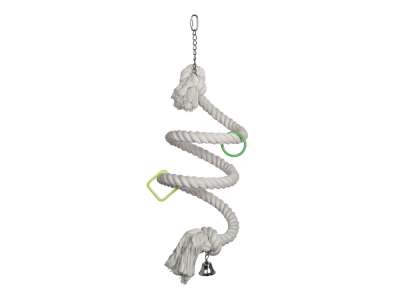 Litewoo Vogel-Stroh-Kauspielzeug – 20 Cm, Natürliches Geflecht, Für Papageien & Sittiche