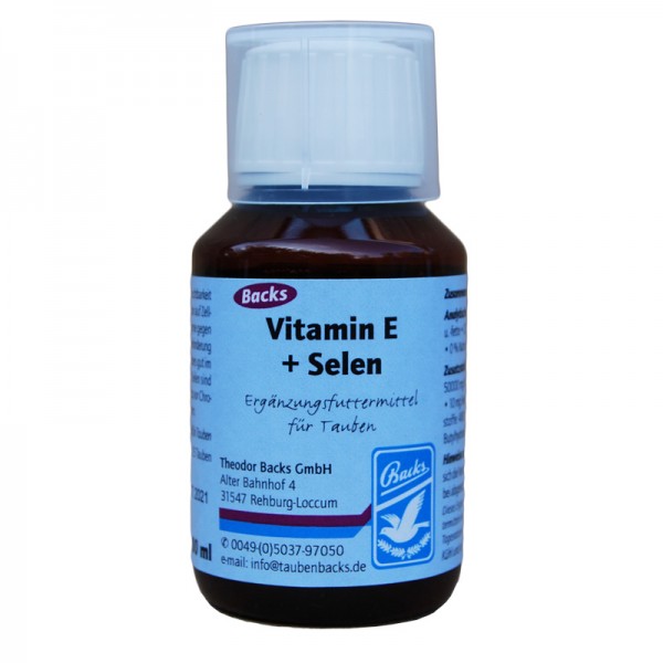 Backs Vitamin E mit Selen