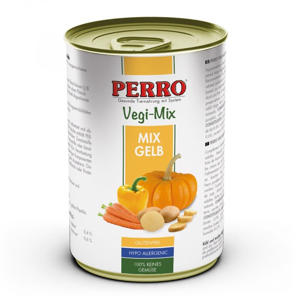 Perro Gemüse Mix Gelb