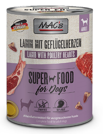 MAC´s Lamm & Geflügelherzen