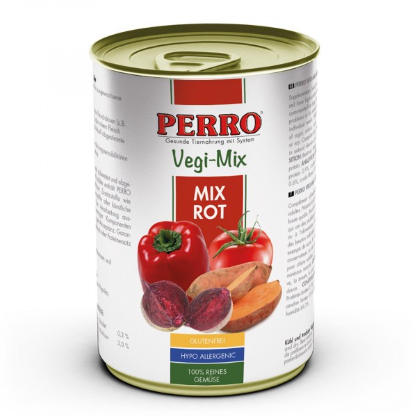 Perro Gemüse Mix Rot