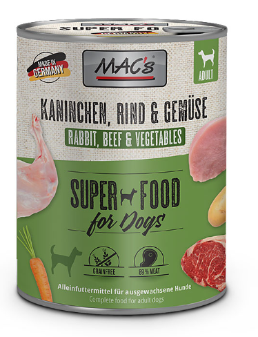 MAC´s Kaninchen & Gemüse