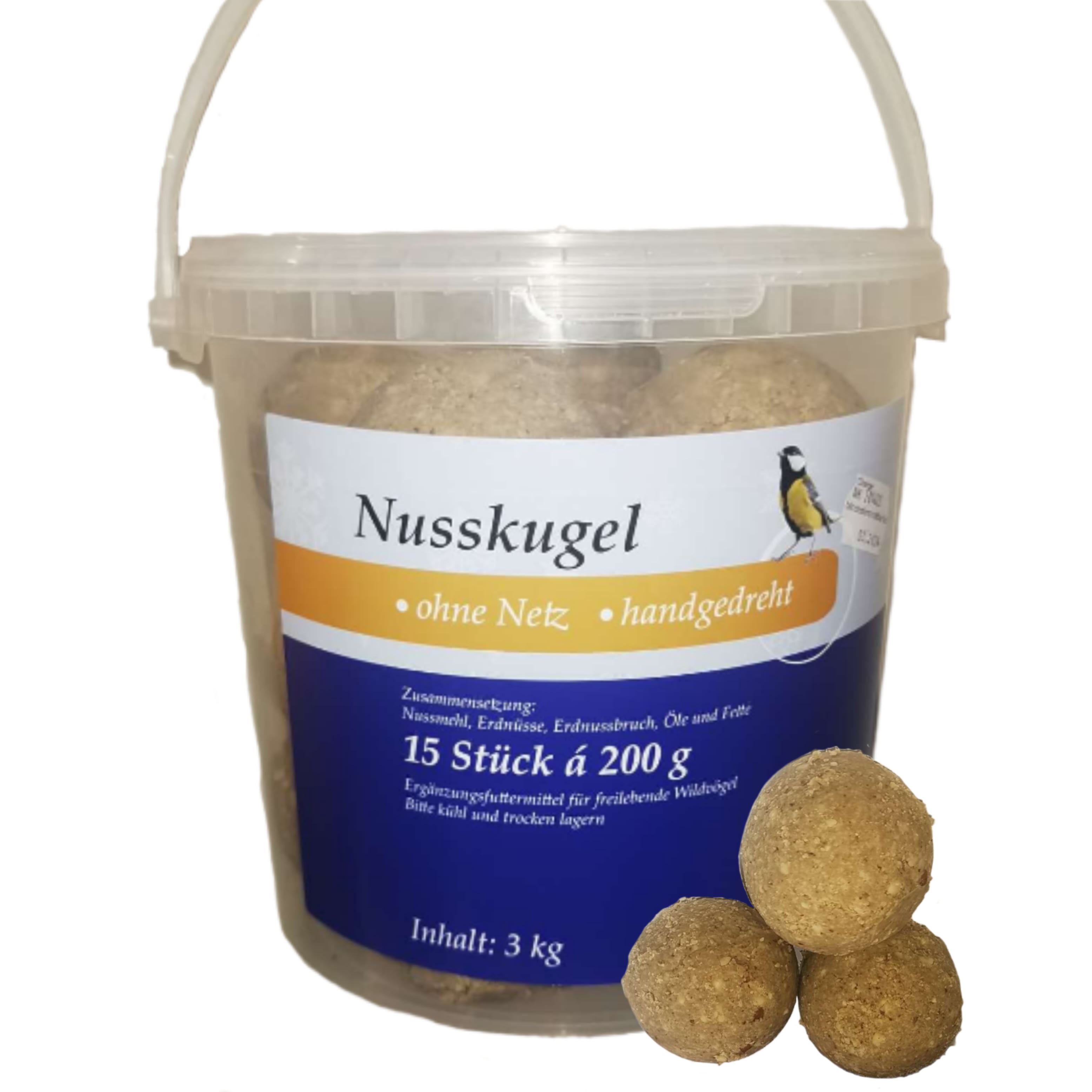Nusskugel ohne Netz 15 Stück je 200g jetzt günstig… ᐅ HOHA.at